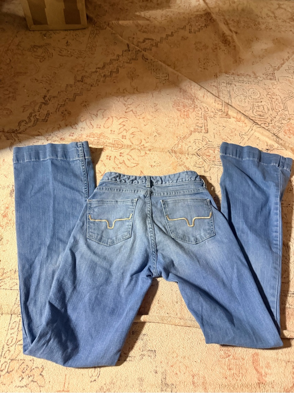 Kimes Ranch Light Blue Flare Jeans
